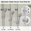 CASAINC 3-Spray Patterns 9 Inches Thermostatic Shower Faucet Wall Mount Dual Shower Heads and Tub Faucet - 4 of 4