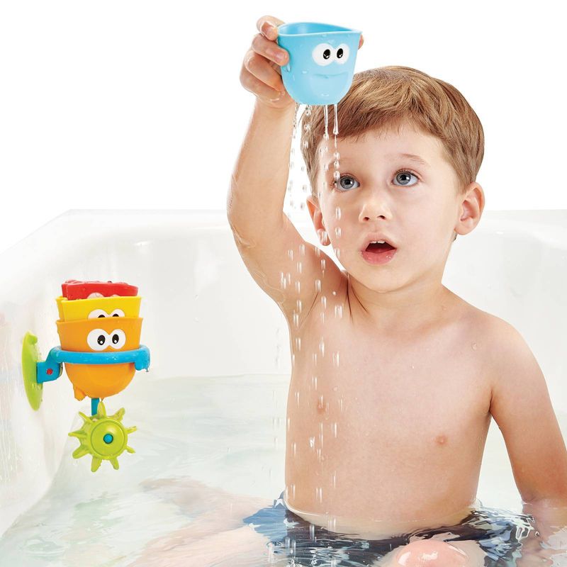 Yookidoo Fill &#39;N&#39; Spill Action Cups Bath Toy, 4 of 8