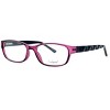 Enhance Optical Designer Reading Glasses EN3903-BLK-49 mm Black Crystal Cateye - 2 of 3