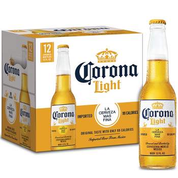 Corona Light Lager Beer - 12pk/12 fl oz Bottles