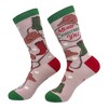 Crazy Dog T-Shirts Women's Merry Christmas Yall Socks Funny Xmas Cowboy Boots Footwear - 2 of 4