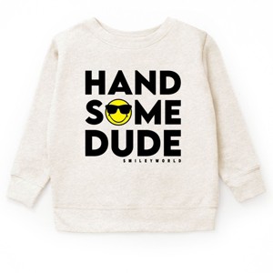 The Juniper Shop SmileyWorld Handsome Dude Sunglasses Youth Sweatshirt - 1 of 4