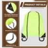 Unique Bargains Fitness Sports Travel Lightweight Drawstring Backpacks 2 Pcs - 3 of 4