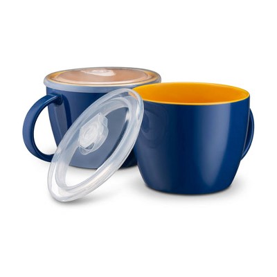Only 18.36 usd for 22 oz Soup Mugs with Lid-its, Set of 2 Online