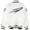 STARTER Mens Toledo Rockets Varsity Jacket, White, Large - 3 of 3