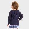 Toddler Girls' Americana Flag Sweater - Cat & Jack™ Navy Blue - 3 of 4