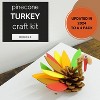 4E's Novelty 4 Pack Pinecone Turkey Craft Kit - DIY Thanksgiving Crafts for Kids & Adults, Turkey Arts and Crafts, Thanksgiving Table Decorations - 4 of 4