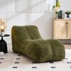Ridstar High-Quality Foam-Filled Single Sofa with Backrest for Living Room-Olive Green - 3 of 4