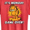 Women's - Garfield - It's Monday Garfield Short Sleeve Graphic T-Shirt - 2 of 4