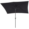 Sonkuki 10x6.5 FT Outdoor Patio Umbrella Market Table Umbrella With a Crank for Garden, Deck and Pool - 2 of 4