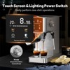 20 Bar Compact Espresso Machine with 48oz Tank, Capsule-Compatible Design, LED Display, Milk Frother, and Pre-Infusion for Lattes & Mochas - 3 of 4