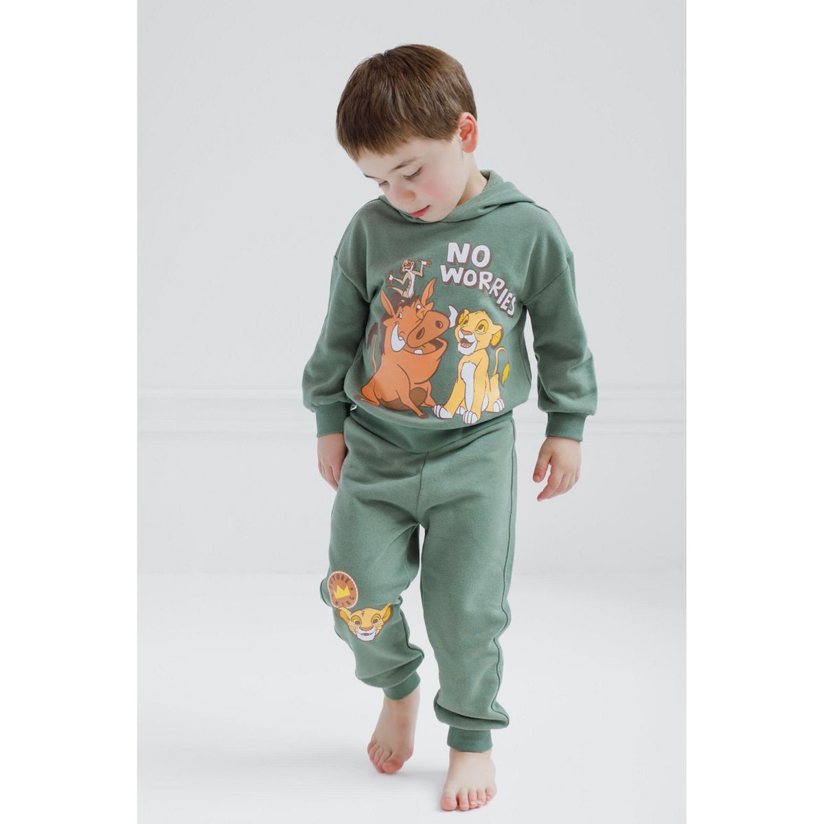 Disney Fleece Pullover Hoodie and Jogger Pants Outfit Set - thumbnail 4