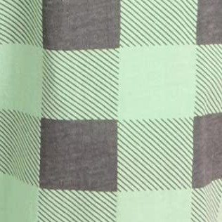 mint buffalo plaid jogger
