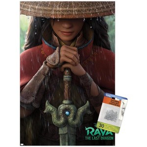 Trends International Disney Raya and the Last Dragon - Teaser Unframed Wall Poster Prints - 1 of 4