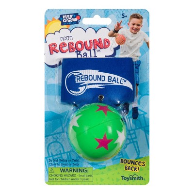 Toysmith Pink Light Up Ball Bunny Glitter Bounce Super Ball 