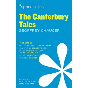 The Canterbury Tales Sparknotes Literature Guide - by  Sparknotes & Geoffrey Chaucer (Paperback) - 1 of 1