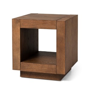 Maven Lane Artemis Contemporary Wooden Side Table, Brown - 1 of 1