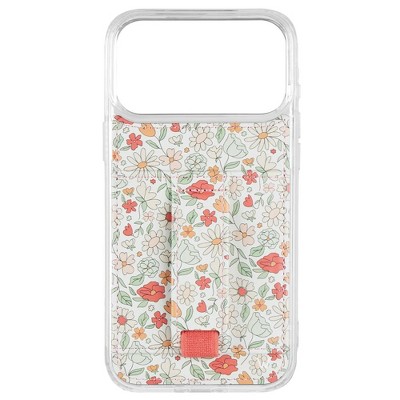 Walli Cases Blossom Bliss Phone Case with Wallet and Finger Strap