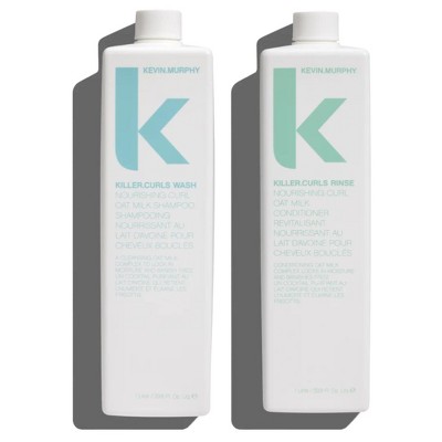 Kevin Murphy Killer.Curls Wash Shampoo (33.8 oz) & Killer.Curls Rinse Conditioner (33.8 oz) - DUO SET KIT