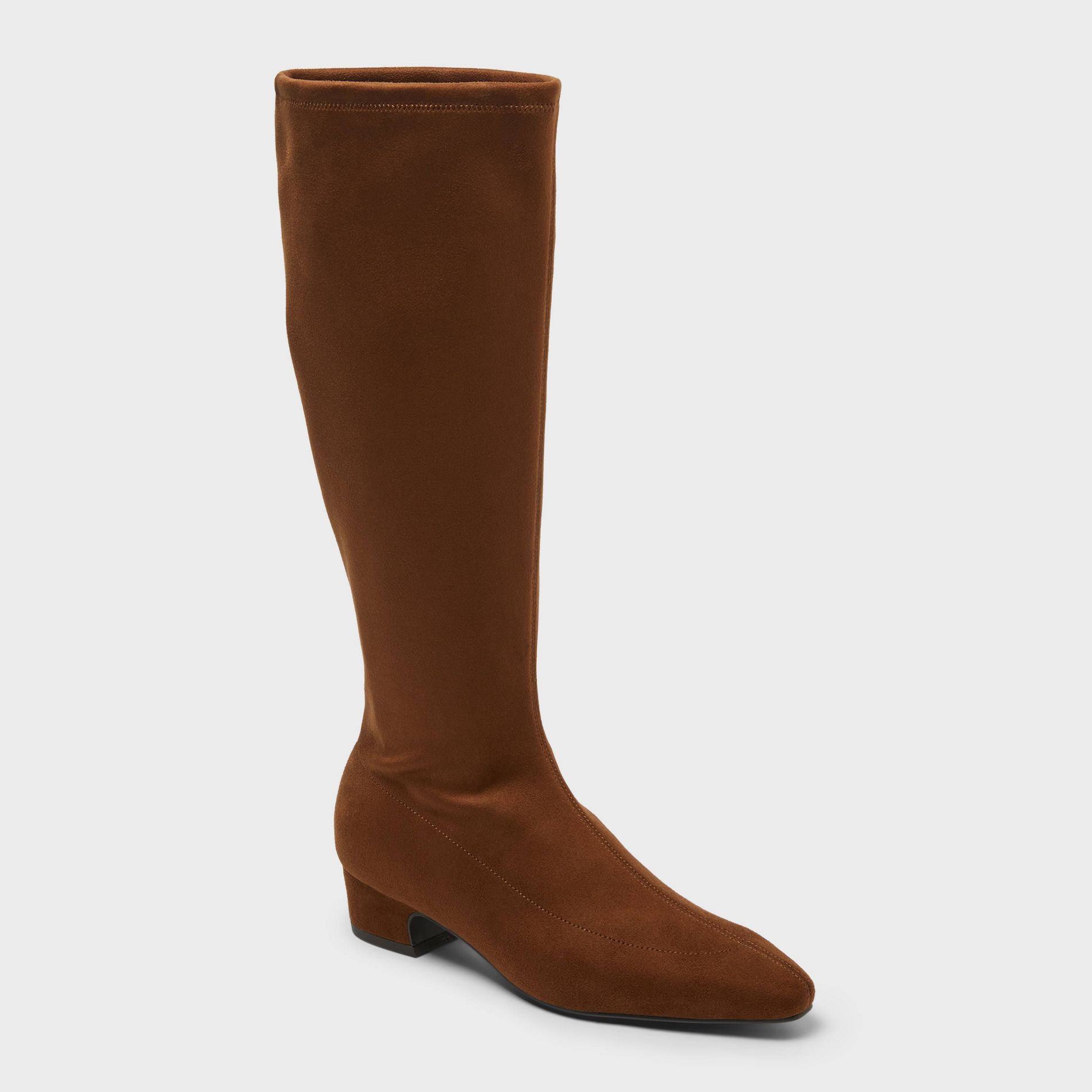 Women's Estella Tall Boots - A New Day™ Brown 5