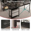 Bestier 59inch L Shaped Desk with Shelves Home Office Gaming Computer Desk - 4 of 4