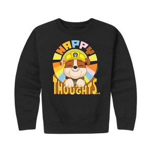 Boys' - Paw Patrol - Paw Patrol Easter Graphic Long Sleeve Fleece Sweatshirt - 1 of 4