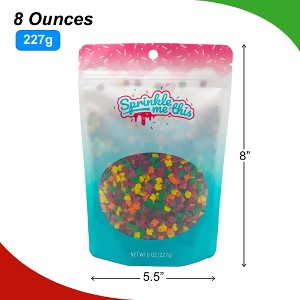 Sprinkle Me This – Mini Fall Leaves – Autumn Mini Leaf Confetti Sprinkles in Yellow, Red, Orange, Brown and Green - 1 of 4