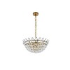 Elegant Lighting Emilia 5 - Light Pendant in  Brass - 2 of 4