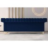 NicBex Couches for Living Room 83" Sofa Upholstered 3-Seat Couch Soft Sponges Comfy Modern Sofa with Gold Accents for Apartment - 2 of 4