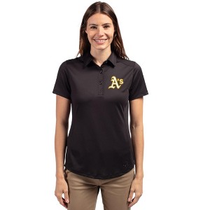 Athletics Cutter & Buck Prospect Eco Textured Stretch Recycled Womens Short Sleeve Polo - 1 of 1