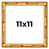 PosterPalooza | 11x11 Bamboo Picture Frame, UV Acrylic, 4 Finishes - Brown, Black, Gold, and Natural - 2 of 4