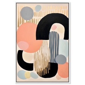 Art Remedy Beads of Jewellery Contemporary Shapes Abstract Wall Art Framed - 1 of 4