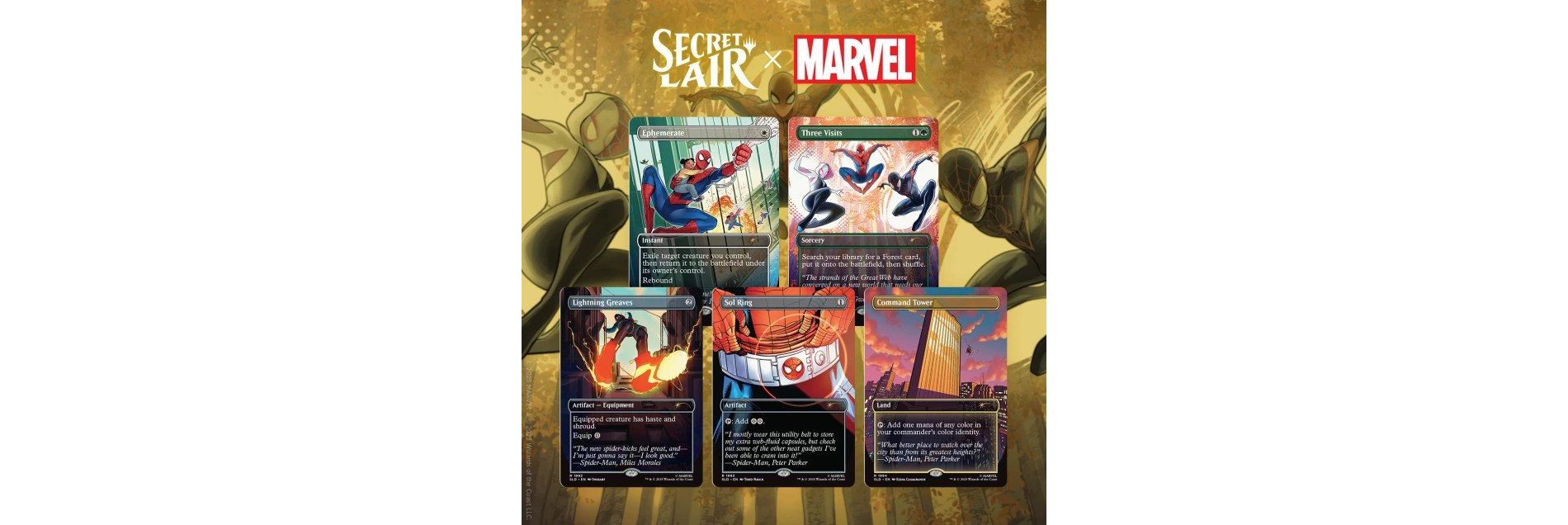 Magic the Gathering Secret Lair x Marvel's Spider-Man: Heroic Deeds (Non-Foil)