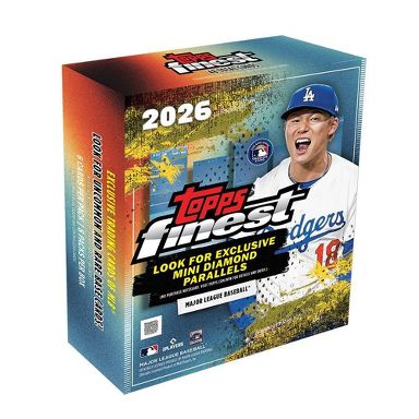 2026 Topps MLB Finest Baseball Trading Card Mega Box