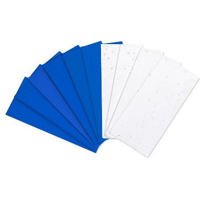 10ct Tissue Papers Blue/White