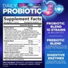 Daily Probiotic Supplement 60 Billion CFU - 10 Diverse Strains for Digestion - 60 Count;120 Count - 2 of 4