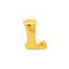 Black Bow Jewelry Letter L Bead Charm in 14k Yellow Gold Plated Sterling Silver - 2 of 4