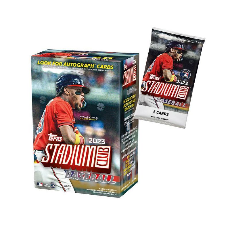 2023 Topps MLB Stadium Club Baseball Trading Card Value Box, 2 of 4
