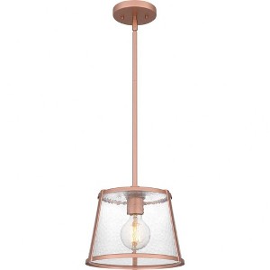Quoizel Lighting Labrant 1 - Light Pendant in  Matte Rose Gold - 1 of 4