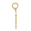 Black Bow Jewelry 14k Yellow Gold 13 In Heart Cut Out Pendant, 13mm - 2 of 4