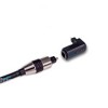 SatelliteSale Toslink Coupler Digital SPDIF Optical PVC Convertor Black Adapter - 4 of 4