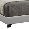 NicBex Transitional Twin/Full/Queen Size Upholstered Panel Bed Frame with Headboard,Box Spring Needed,Easy Assembly,Gray/Brown/Black - 4 of 4
