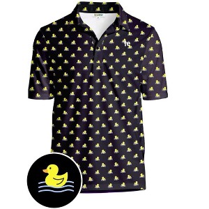 Tipsy Elves Golf Shirts for Men - Performance Athletic Fit Men's Golf Polo Shirts w/ Moisture Wicking Stretch Fabric - 1 of 4