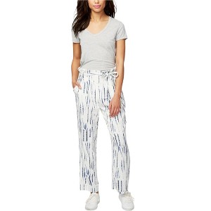 Rachel Roy Womens Printed Paper Bag Casual Trouser Pants - 1 of 1