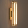 CityFurn Modern LED Wall Sconce with Crystal Glass - 2 of 4