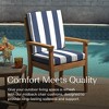 Honeycomb Outdoor Midback Dining Chair Cushion - 2 of 4