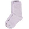 Memoi Toddler's and Kids' Basic Soft Rayon from Bamboo Crew Socks - 3 of 4