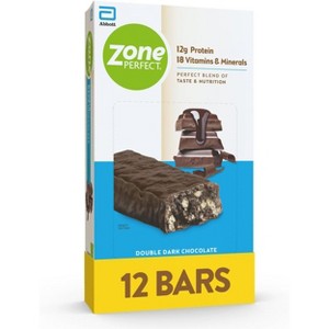 Zone Perfect Cookie Dough  Dark Chocolate Chip 10g 12 ct - 1 of 4