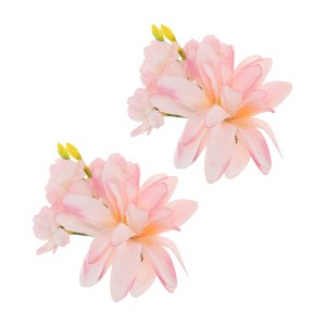 Unique Bargains New Ancient Gentle Flowers Hair Clip 2 Pcs - 1 of 4