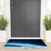 Alyssa Hamilton Art Believe a minimal abstract painting Welcome Mat - Deny Designs - 2 of 3